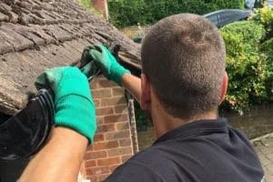 PP Gutters residential roof and gutter cleaning services. Gutter restoration and functionality