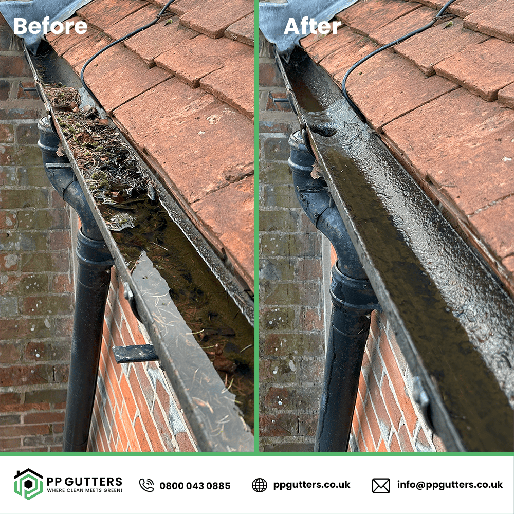 how often should you clean your gutters in the UK