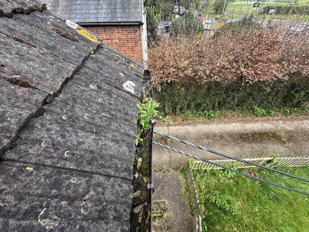 regular gutter cleaning